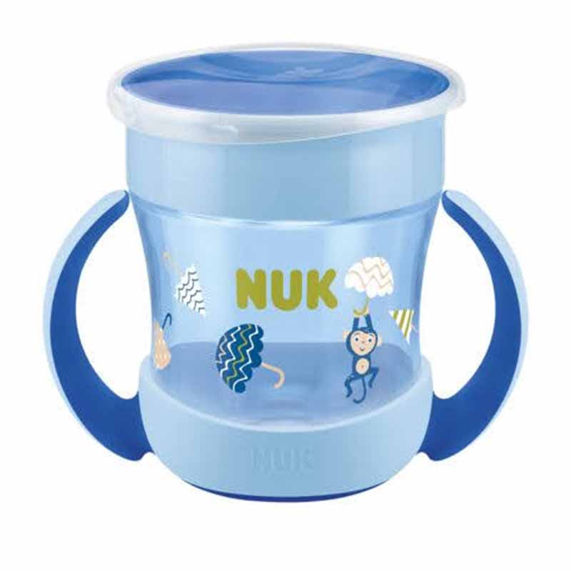 NUK - Mini Magic Cup - 6m + 1pc - Blue - 160ml