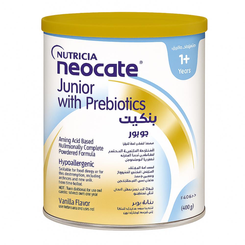 Neocate Junior with Prebiotics Formula With Vanilla - 400g