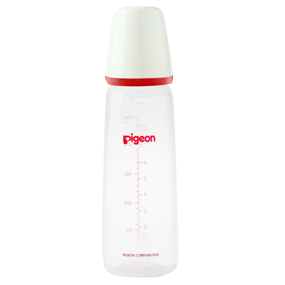Pigeon - Plastic Feeding Bottle KP-8 240ml - Red