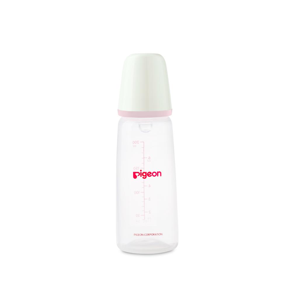 Pigeon - Plastic Feeding Bottle KP-6 200ml - Pink