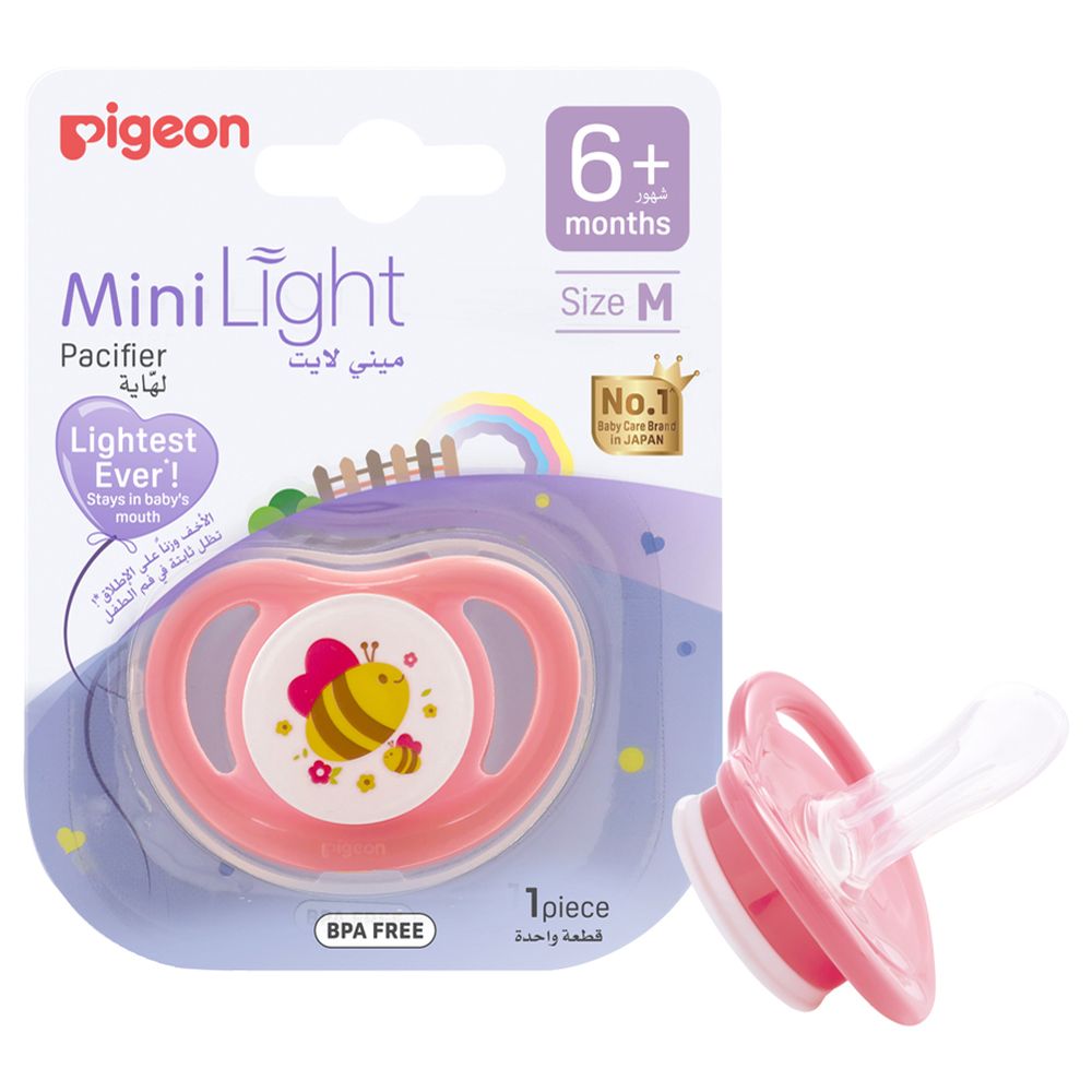 Pigeon - Mini Light Pacifier Girl (M)