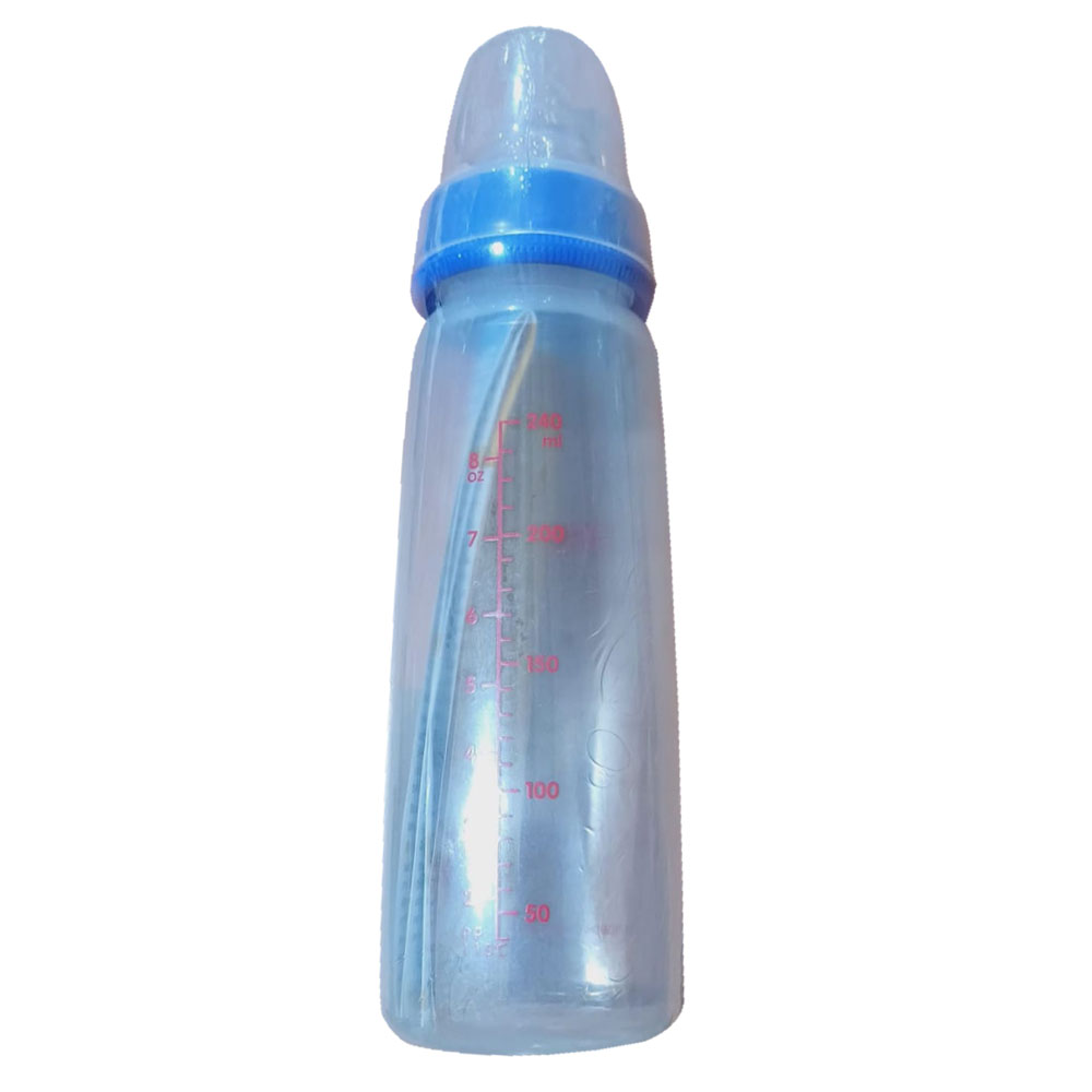 Pigeon - Plastic Feeding Bottle 240ml - Blue