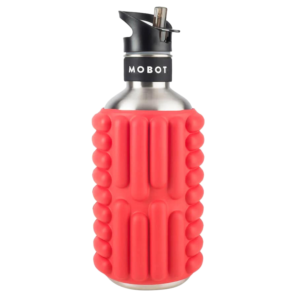 Mobot - Big Bertha Foam Roller Water Bottle - 1.18L - Red Apple