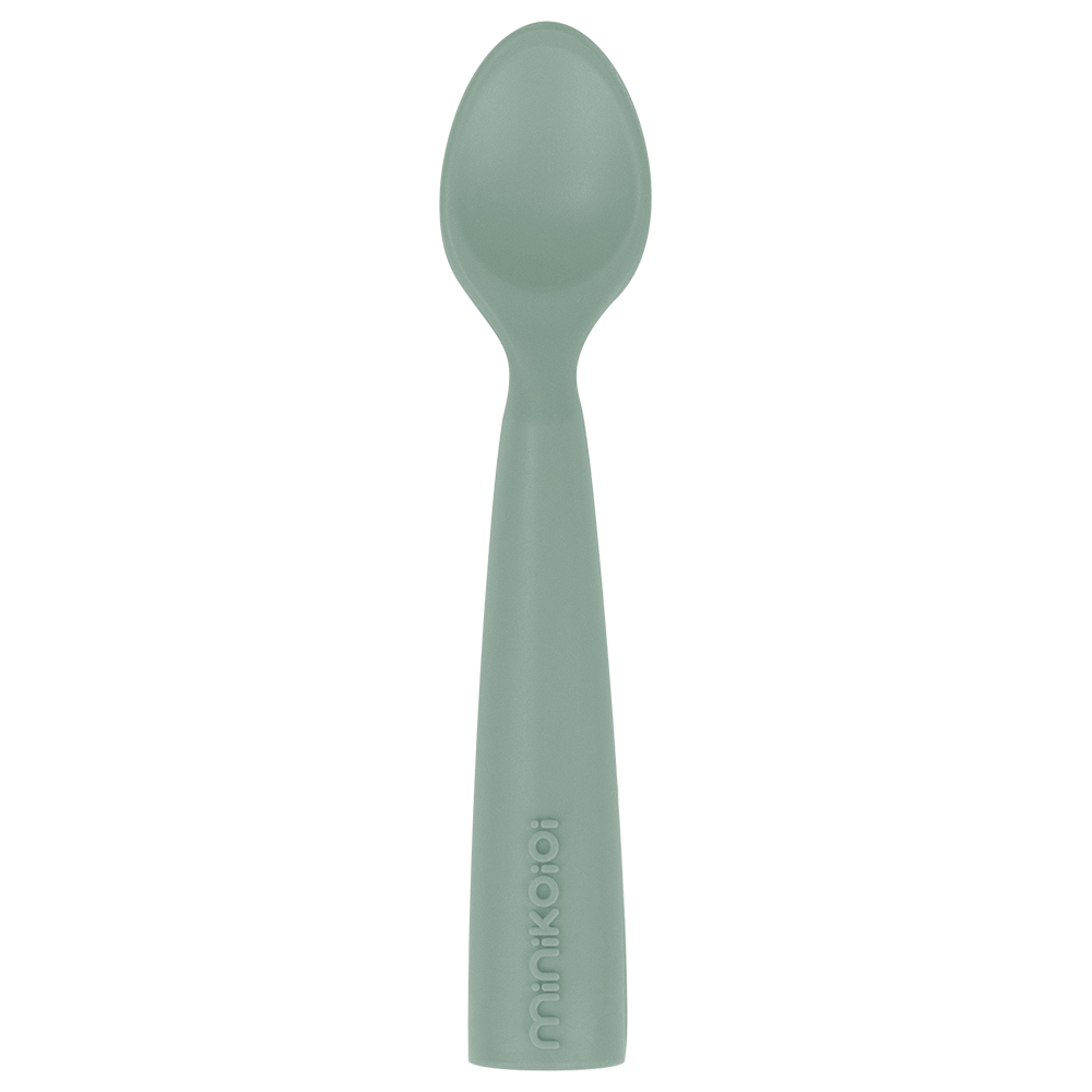 Minikoioi - Spoon - Silicone Scooper - River Green