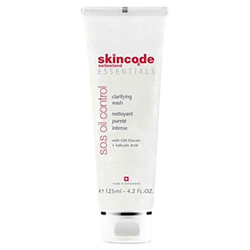 سكين كود - غسول منقي للتحكم بالإفرازات الدهنية إس أو إس - 125 مل