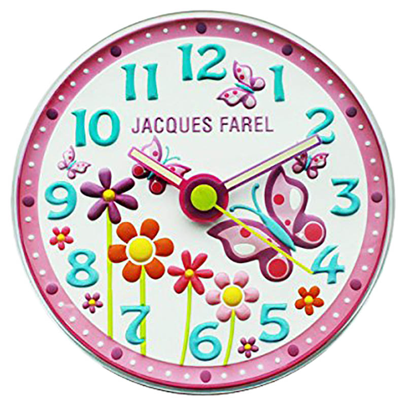 Jacques Farel - Kids Wall Clock - Quiet Clocks