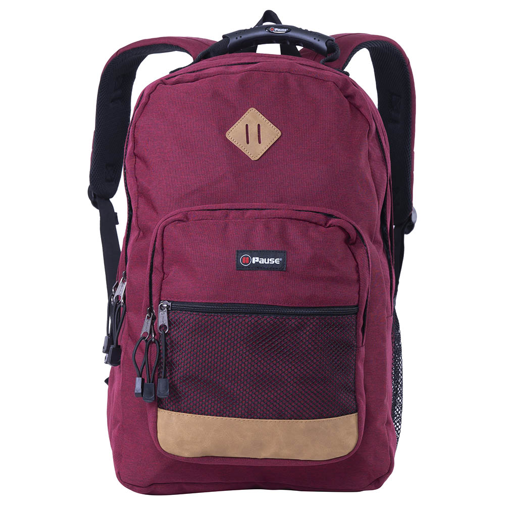 بوز - شنطة ظهر - باوز - حمراء - 19 إنش/48.5 سم