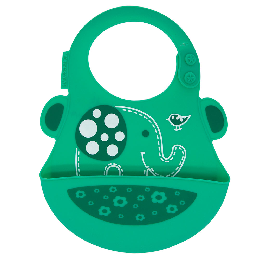 Marcus & Marcus Silicone Baby Bib - Ollie