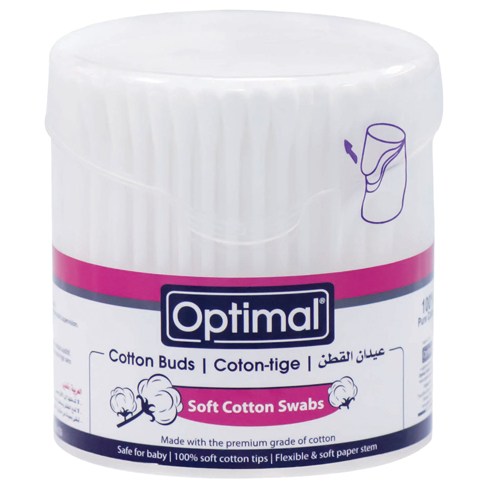 أوبتيمال - أعواد قطنية - عدد 200