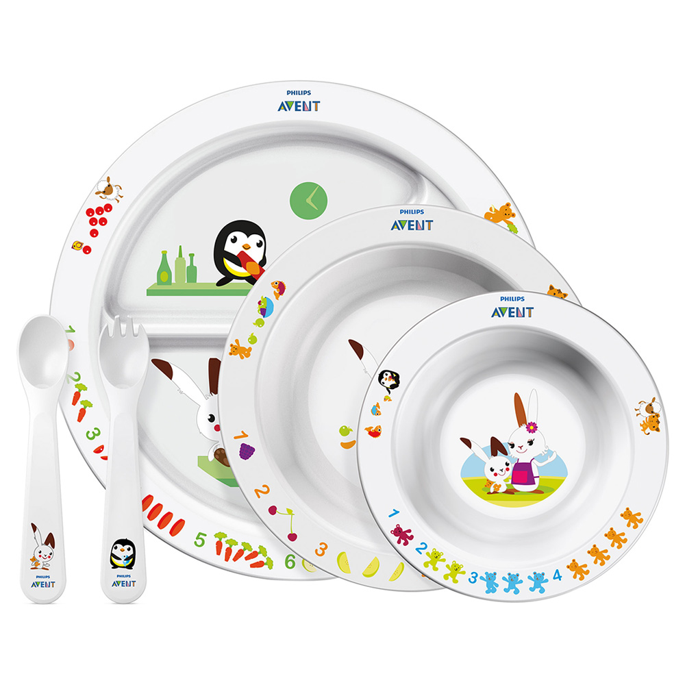 Philips Avent - Mealtime 5 pcs Set