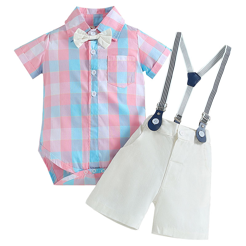 Sugar Rush - 2pc-Set - Short Sleeves Bodysuit & Shorts