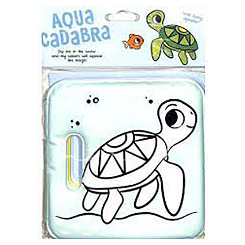 كتاب استحمام Aquacadabra سحري بمقبض - سلحفاة