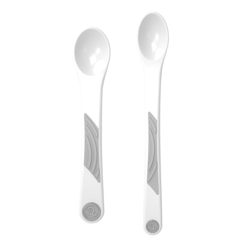 Buy Twistshake x Feeding Spoon Set 4+m White in Kuwait