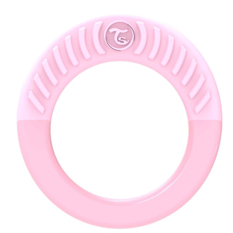 Twistshake - Teether 1+m - Pastel Pink