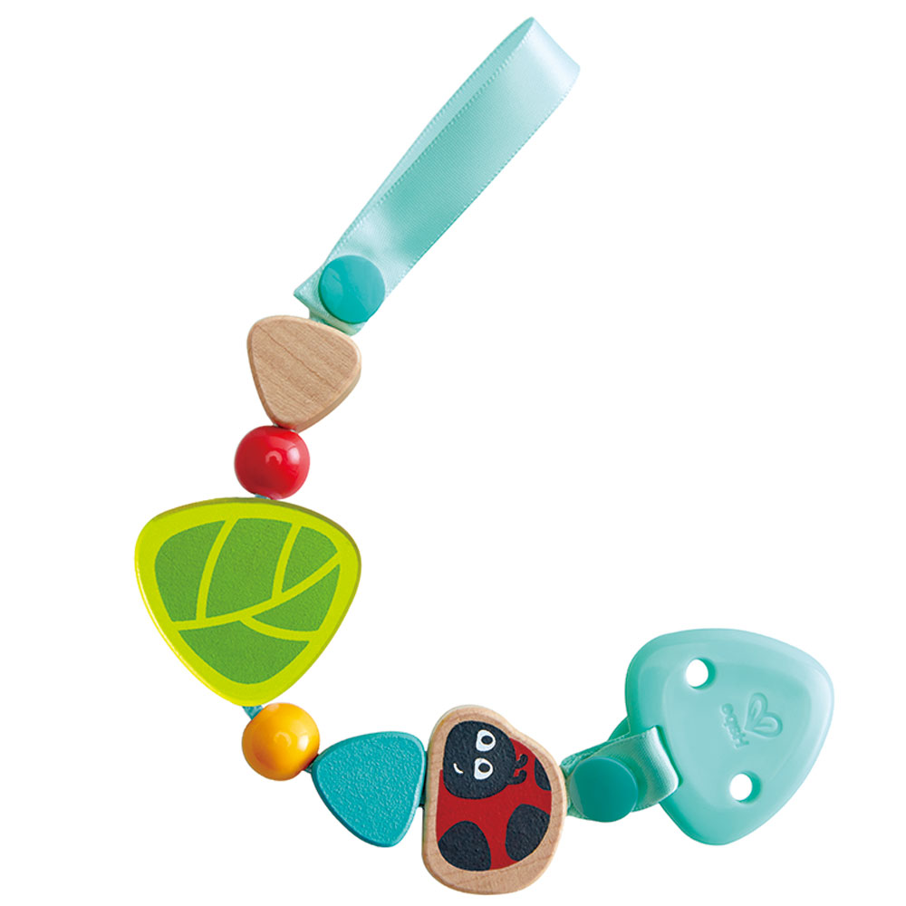 Hape - Personalized Ladybug Pacifier Clip