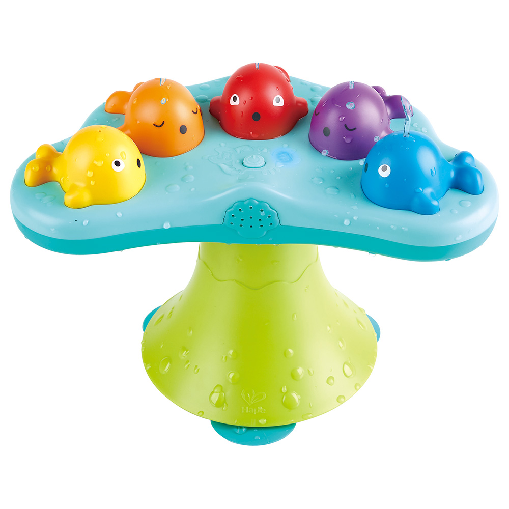 Hape - Personalized Musical Whale Fountain - Blue