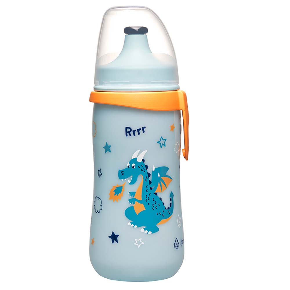 Nip Kids Cup Push - Pull Lid Dino - 330ml