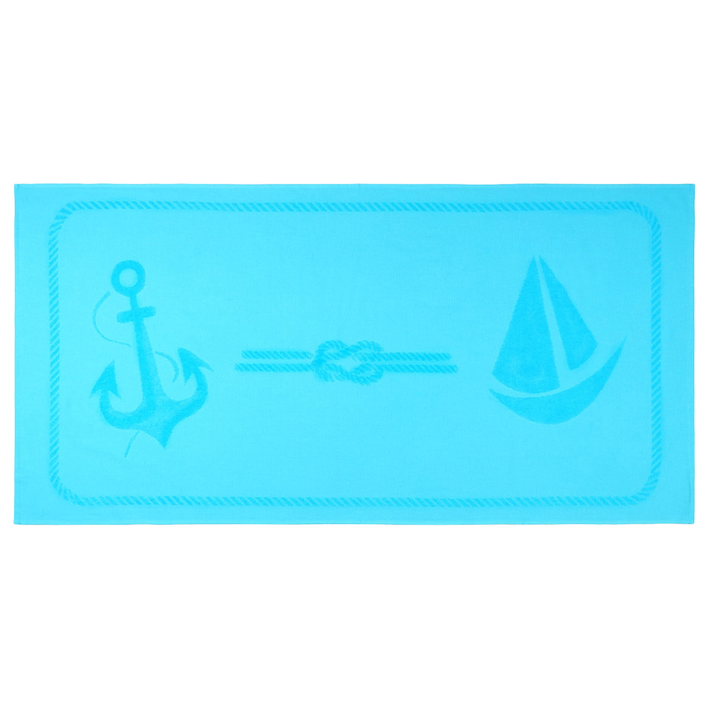 Anemoss - Sail Beach Towel Turquoise