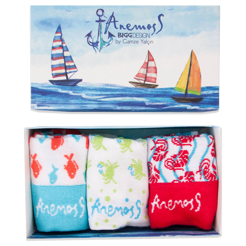 Anemoss - Socket Women Socks - 3pc Set