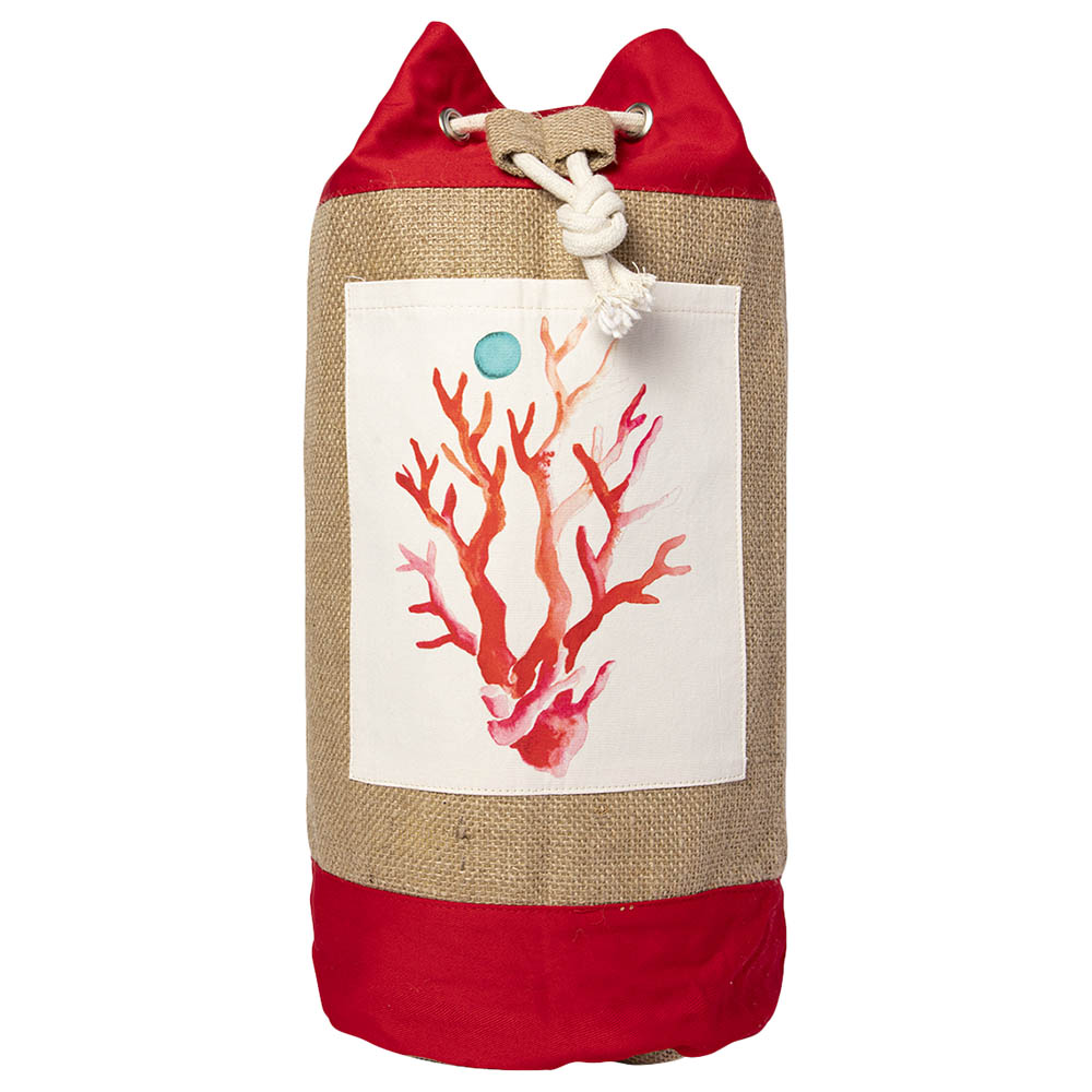 Anemoss - Coral Jute Bag