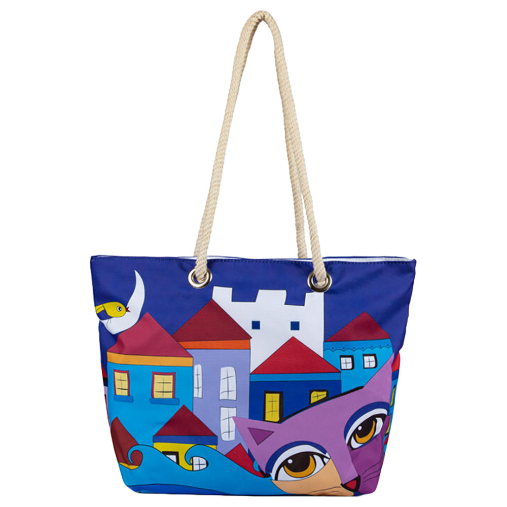 Biggdesign - Owl And City Shopping and Beach Bag - Clear