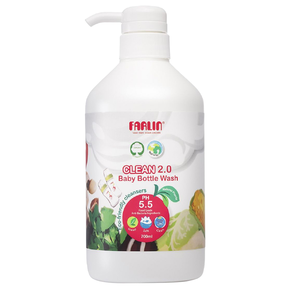 Farlin - Clean 2.0 Baby Bottle Wash 700ml