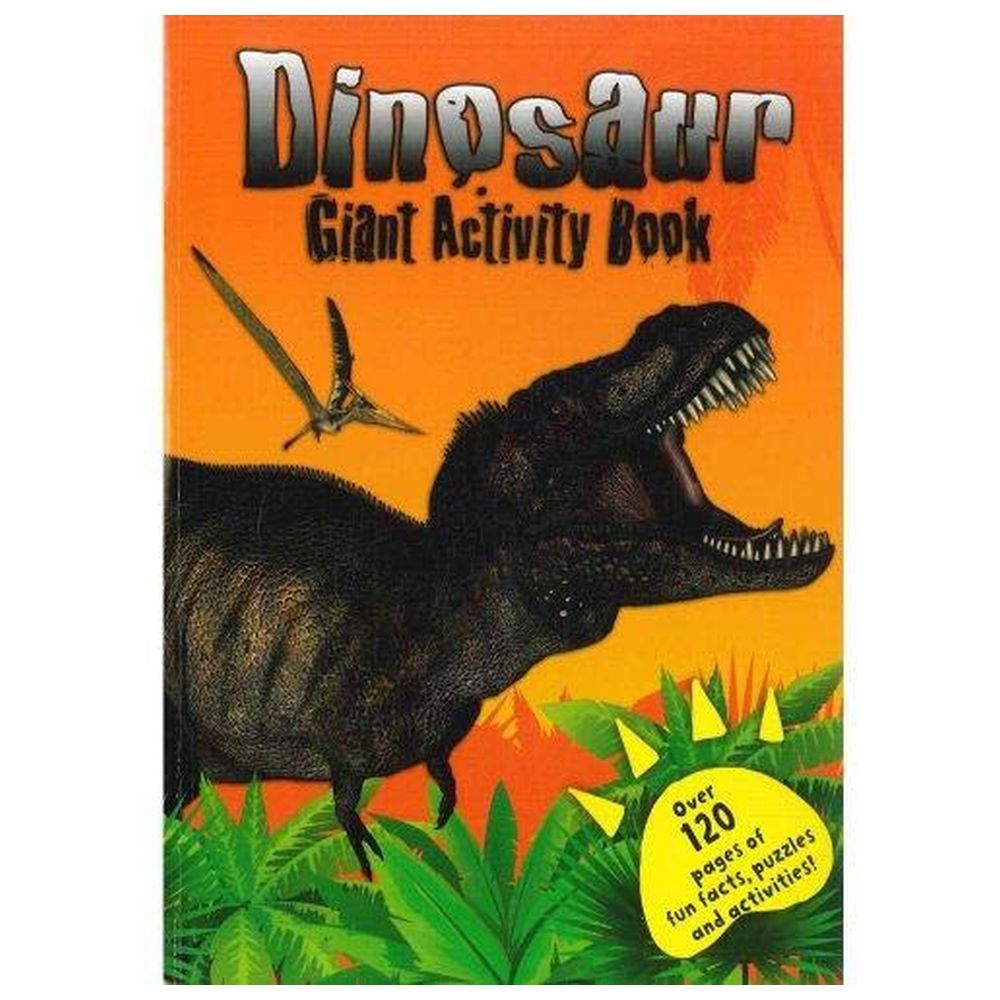 كتاب أنشطة الديناصورات جامبو