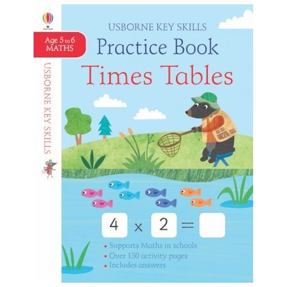 Usborne Books - Practice Book: Times Tables 5-6