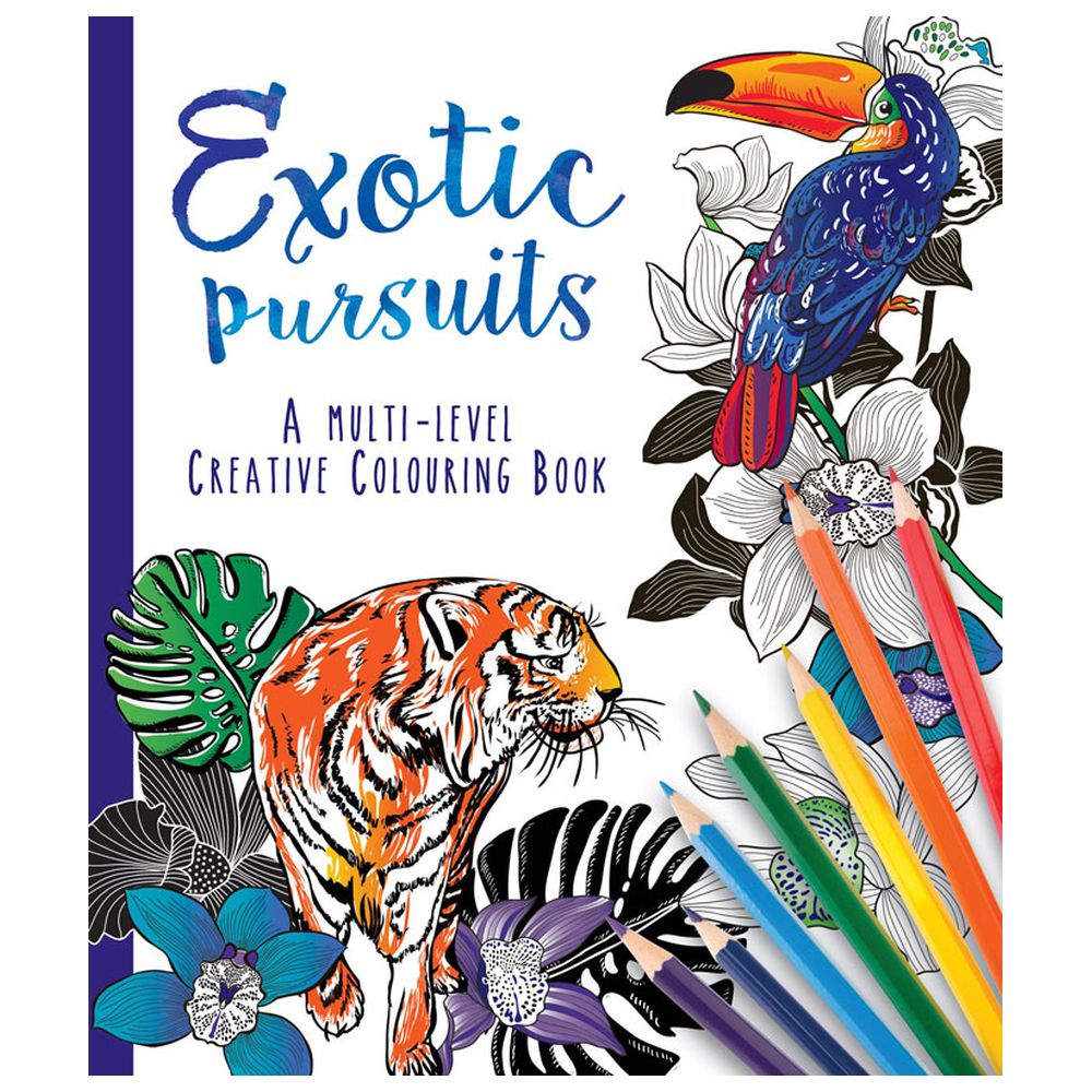 كتاب تلوين متعدد المستويات لمغامرات غريبة