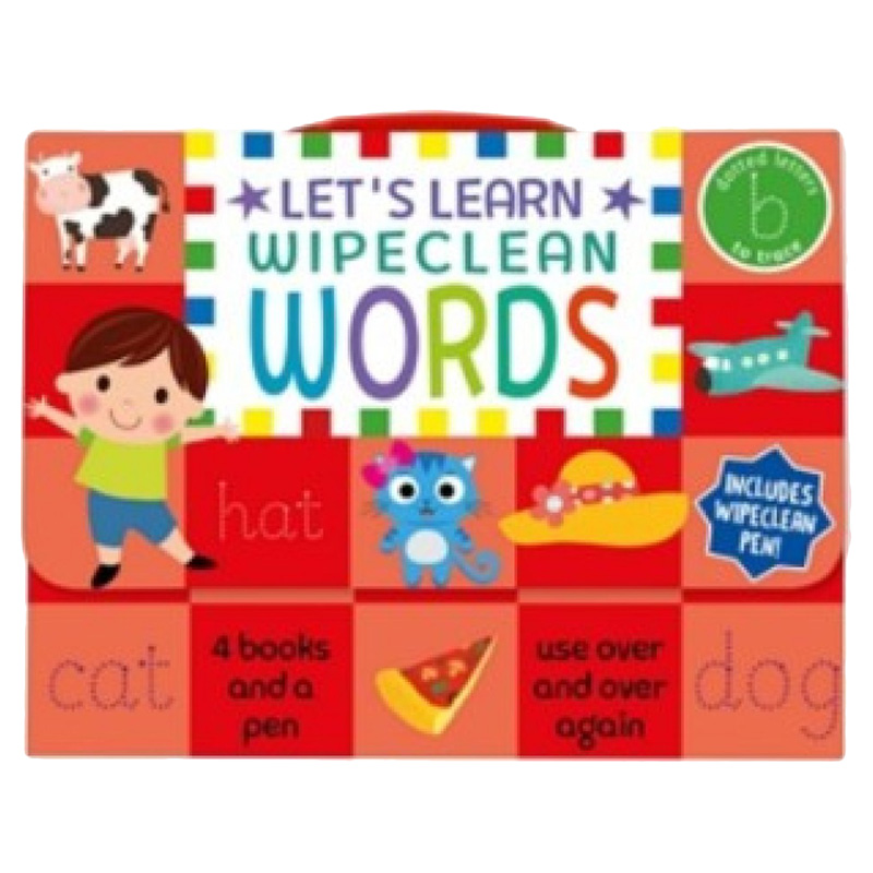 مسح نظيف: الكلمات الأولى - عبوة من 4 قطع