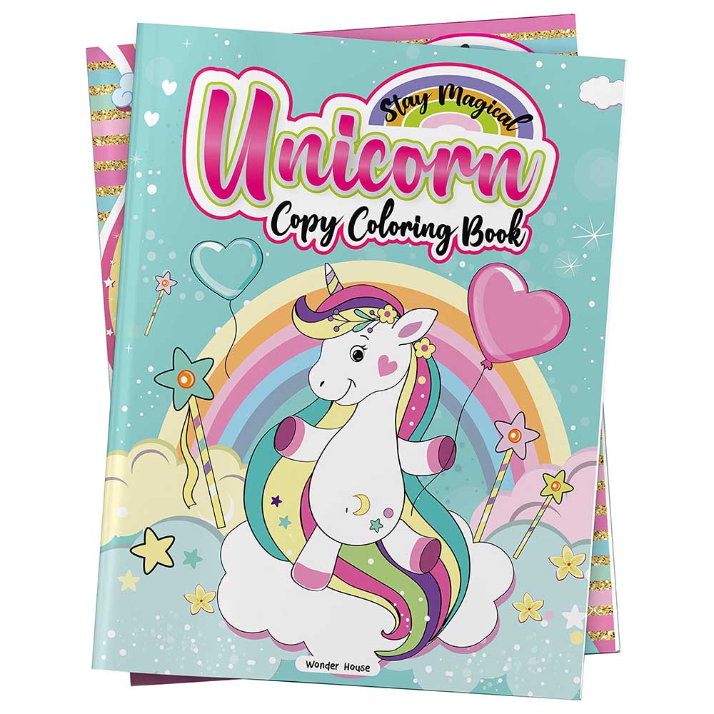 كتاب تلوين Stay Magical Unicorn Coloring Book