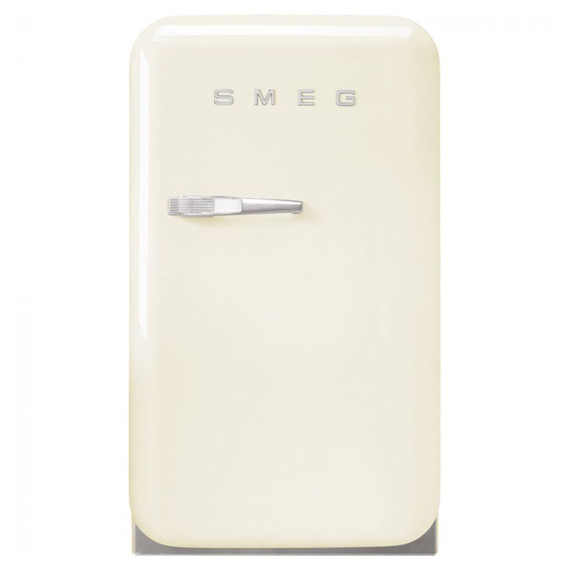Smeg Single Door Refrigerator Retro Style Cream 38 Litres FAB5RCR3GA