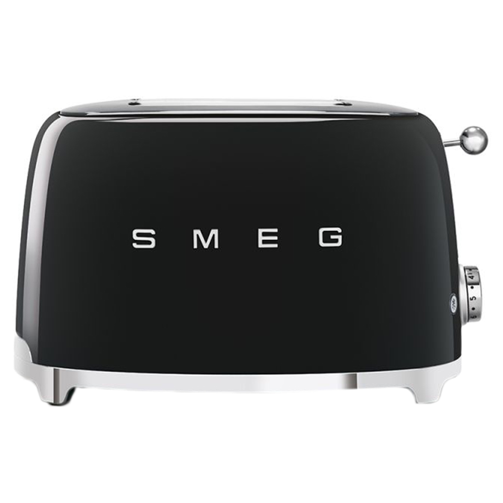 Smeg 2 Slice Toaster 50's Retro Style - Black