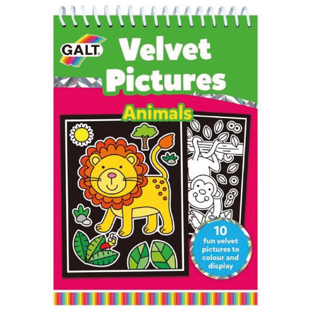 كتاب Velvet Pictures - Animals - A5