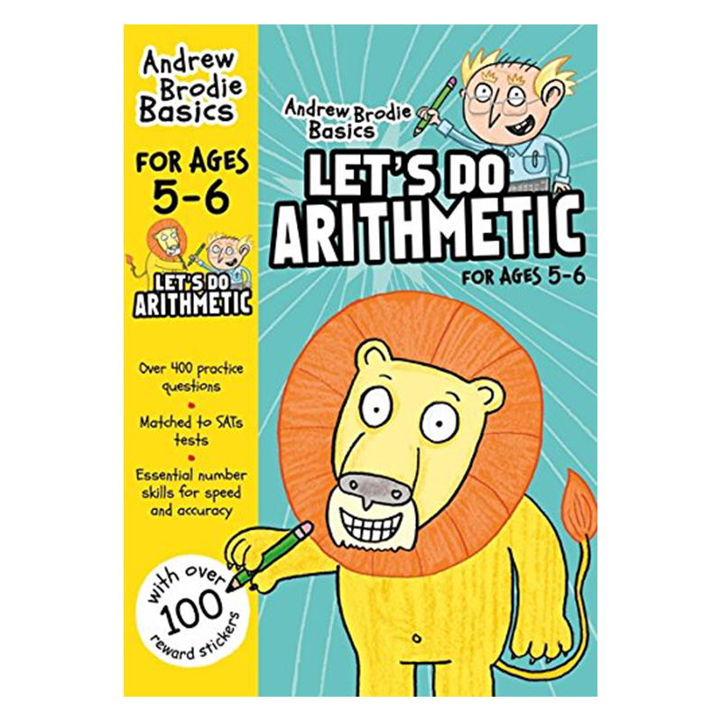 الكتاب التعليمي "Let's Do Arithmetic "، 5-6 سنوات