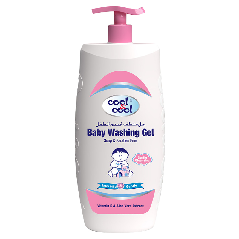 Cool & Cool - Baby Washing Gel 500ml - Chamomile & Aloe Vera