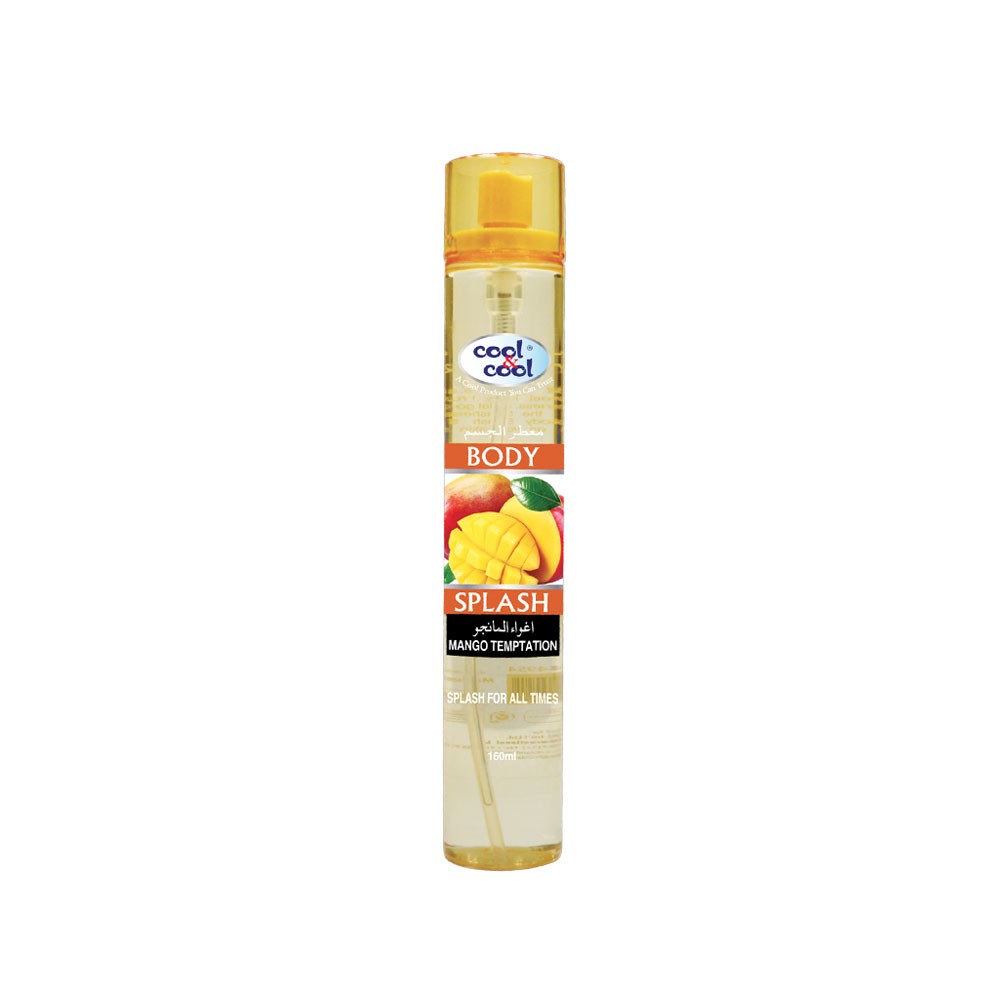 Cool & Cool - Body Splash Mango Temptation 160ml