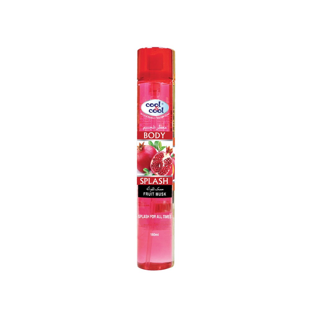 Cool&Cool Body Splash Fruit Musk, 160ml