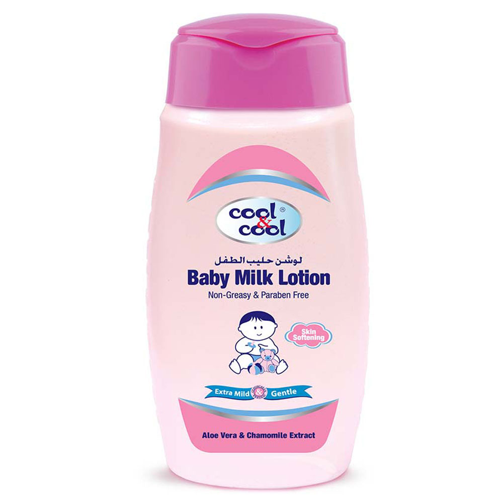 Cool & Cool - Baby Milk Lotion 60ml - Travel-Friendly & Gentle