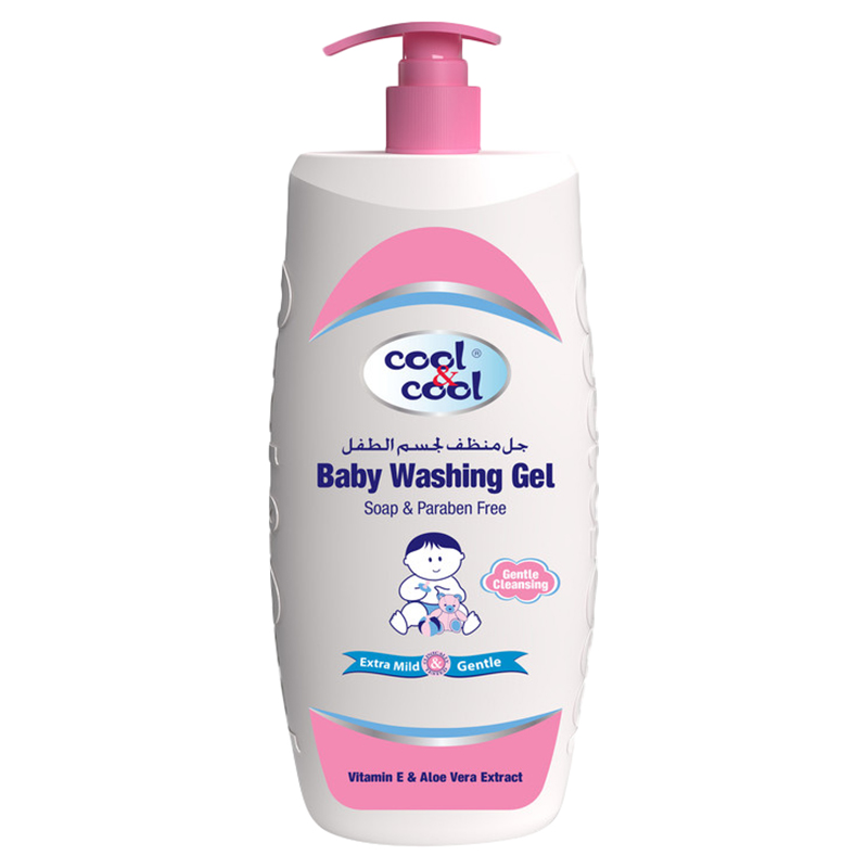 Cool & Cool - Baby Washing Gel 1L - Extra Mild