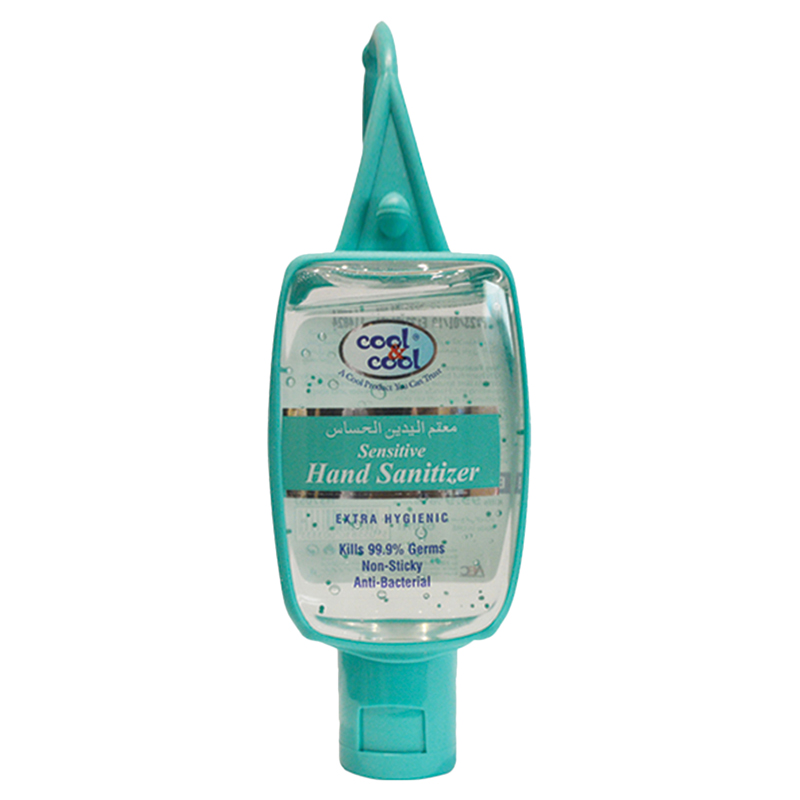 Cool & Cool Sensitive Hand Sanitizer With Silicon Jacket 60ml