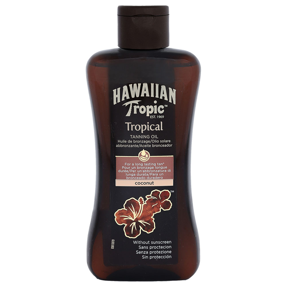 Hawaiian Tropic - Tanning Oil Coconut SPF0 200ml
