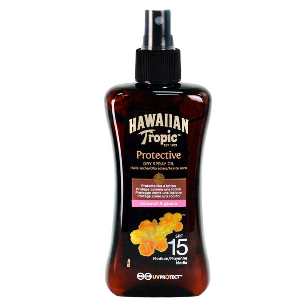 HAWAIIAN Tropic - Protective Carrot Oil Spf15 200ml