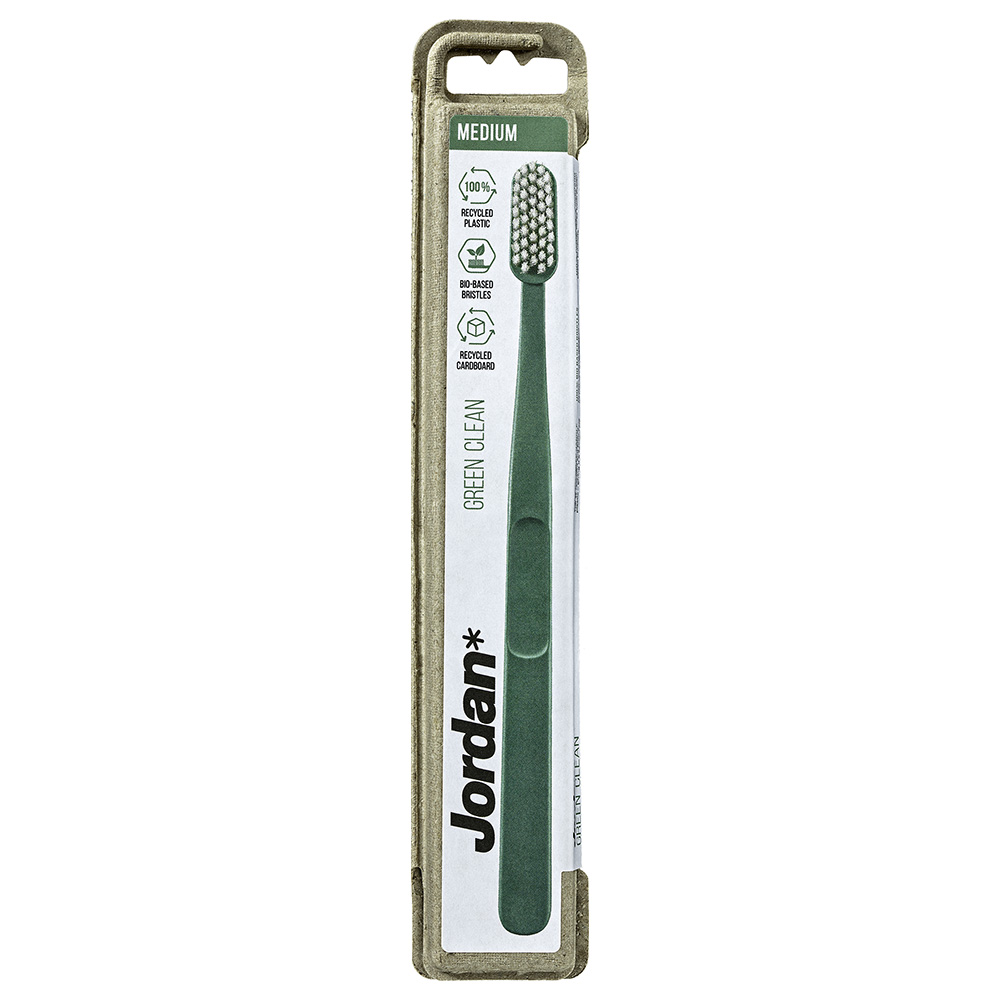 Jordan - Tooth Brush Green Clean Medium - Green