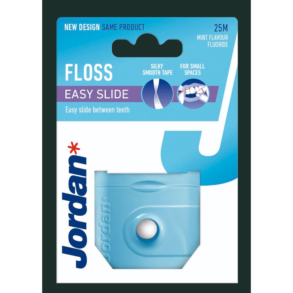 Jordan - Dental Floss Easy Slide Fresh  - Blue - 25 m