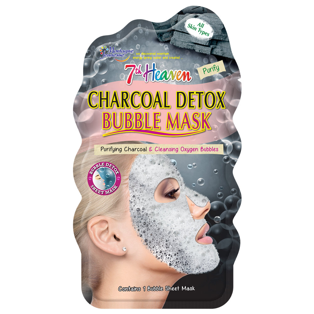 7th Heaven Montagne JEUnesse Charcoal Detox Bubble Face Mask