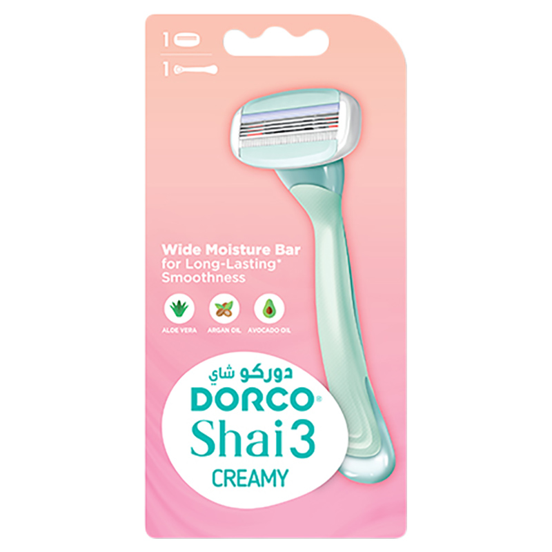 Dorco - Shai 3 Creamy Women System Razor