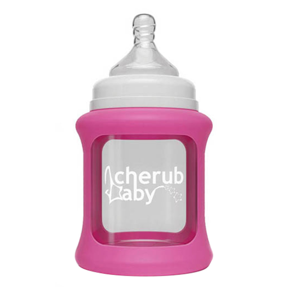 Cherub Baby - Single Pack Feeding Bottle 150ml - Pink