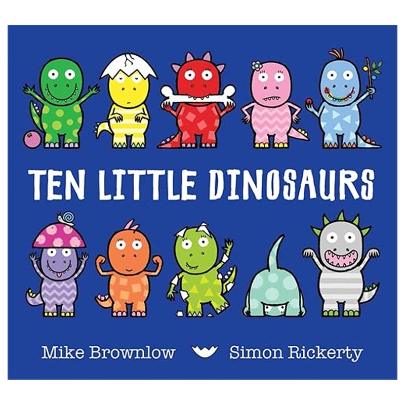 Ten Little Dinosaurs