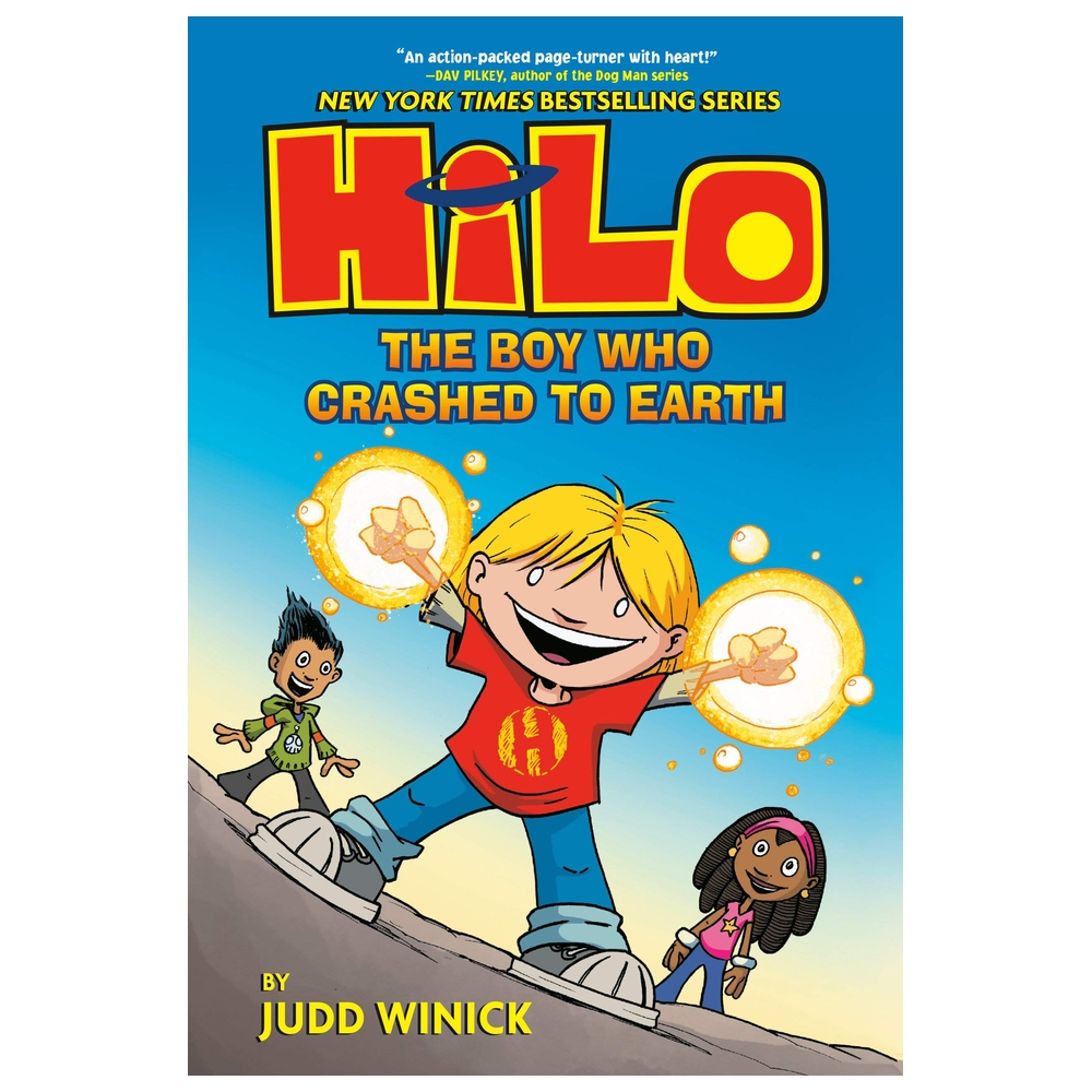  كتاب hilo book 1: the boy who crashed to earth